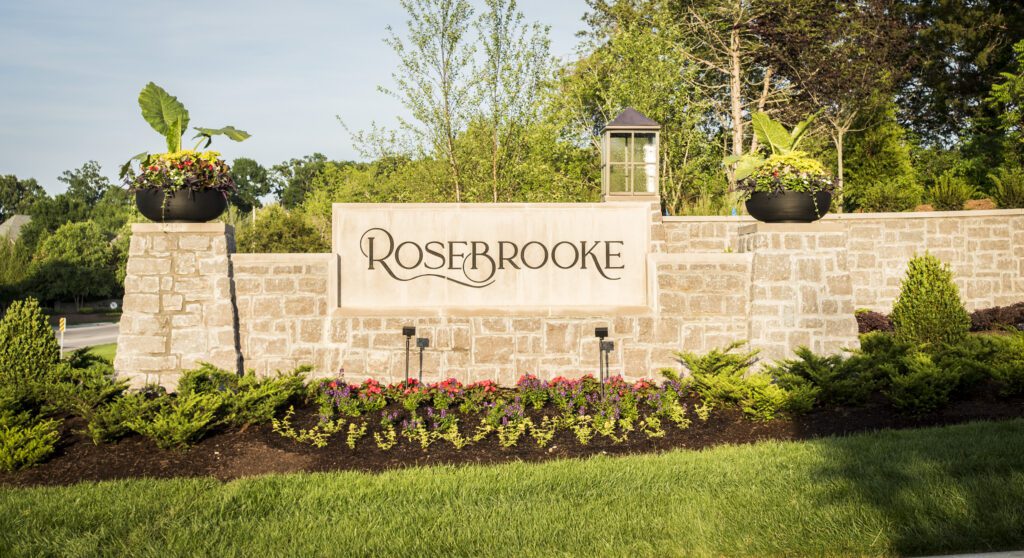 Rosebrooke Brentwood TN entry photo