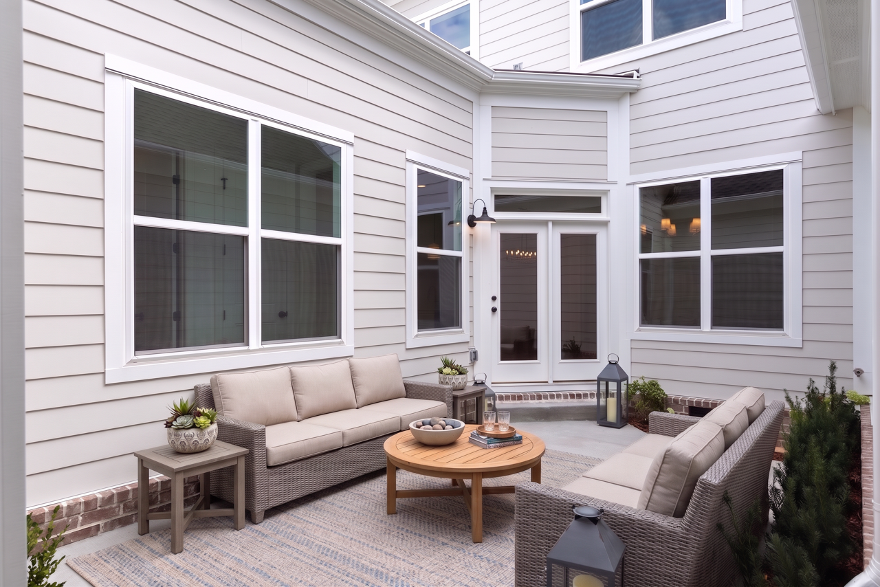 64 SV – Virtually Staged – Courtyard LILY TOWNHOME – AVAILABLE (Homesite #64)